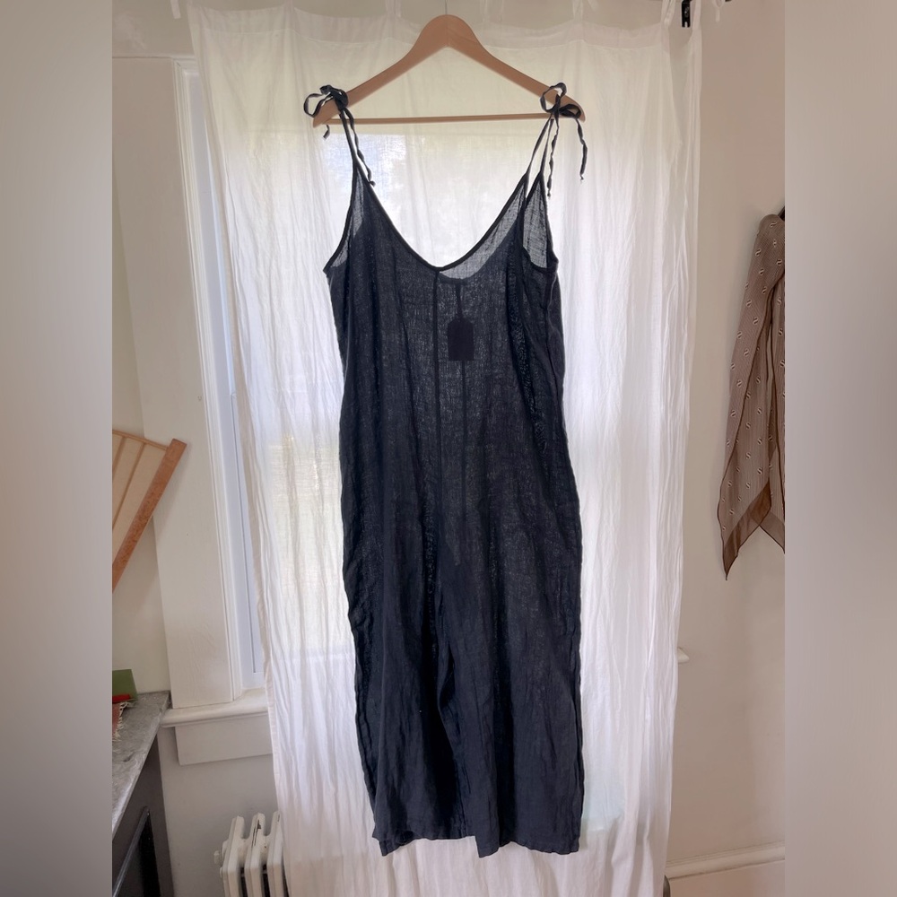 MARCHÉ linen jumper NWT